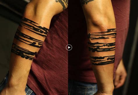 tattoo armband unterarm|cool armband tattoos.